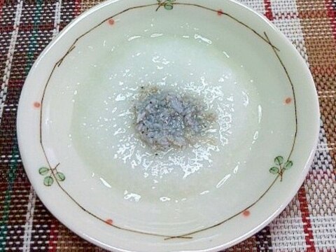 離乳食初期 ちりめんじゃこ レシピ 作り方 By も る す け 楽天レシピ